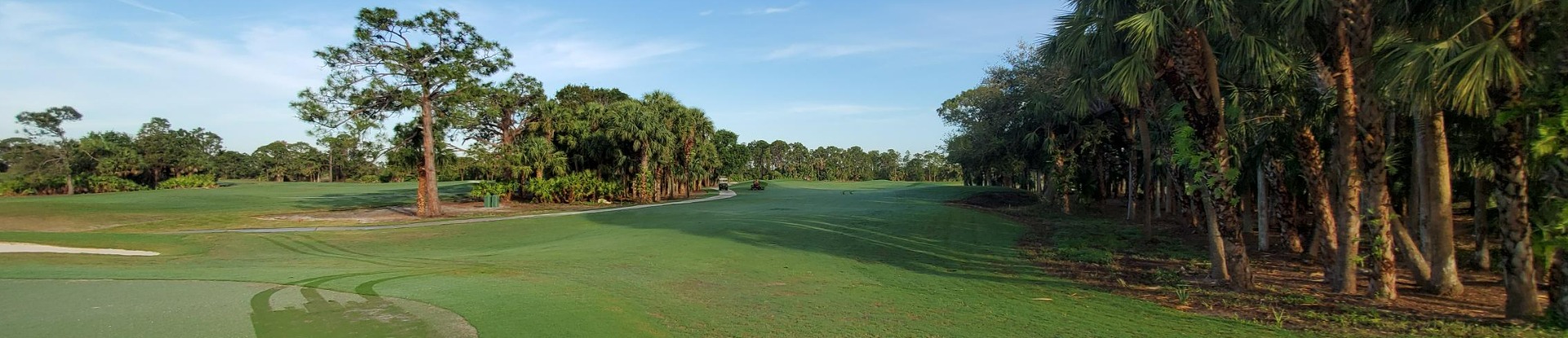Interior Header - golf course green